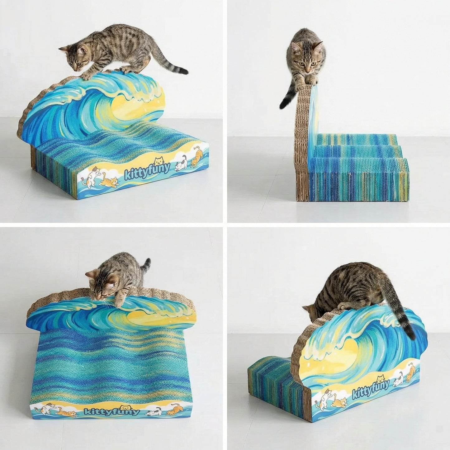 kittyfuny® Cat Scratcher – Stylish, Functional, and Perfect for Your Feline Friend