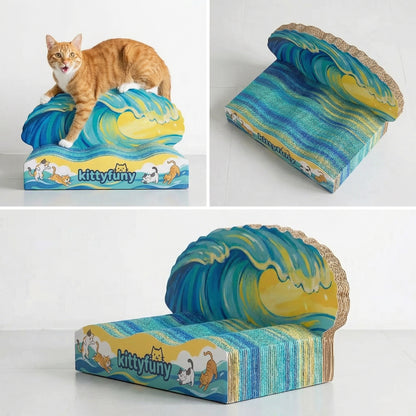 kittyfuny® Cat Scratcher – Stylish, Functional, and Perfect for Your Feline Friend