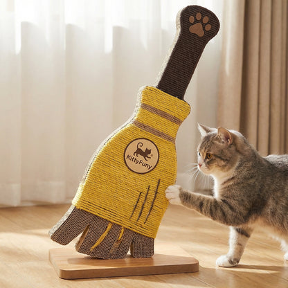 🧹 kittyfuny® Flying Broom Cat Kicker – Interactive Kick & Wrestle Toy for Biting, Hugging & Playtime Fun